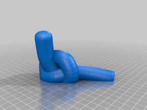 knopf - noeud sculptures 3d print model - Mito3D