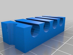 4 Ess-Stäbchen-Halter Küche und Esszimmer 3d print model - Mito3D