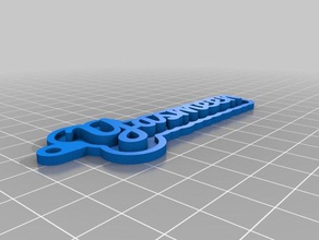 yasmeen key chain your personal name keychains customized 3d print model - Mito3D