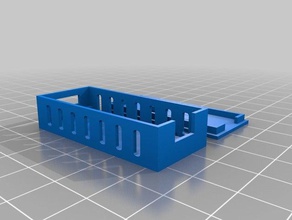 arduino nano slim case button 3d print model - Mito3D