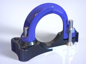 tube clamp 1 tools ring 3d print model - Mito3D
