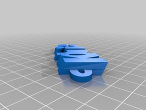 kobie organización personalizado 3d print model - Mito3D