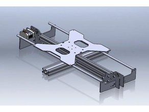tevo tarantula y-Achse wackeln fest mit Blechteile 3d-Drucker Teile 3d print model - Mito3D