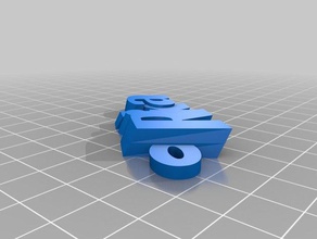 rika organización personalizado 3d print model - Mito3D