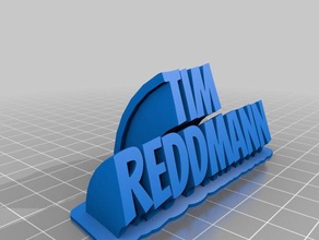 tr office personalizado 3d print model - Mito3D
