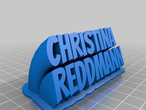 cr office customized 3d print model - Mito3D