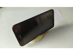 telefono supporto di base cellulare android desktop stand per smartphone 3d print model - Mito3D