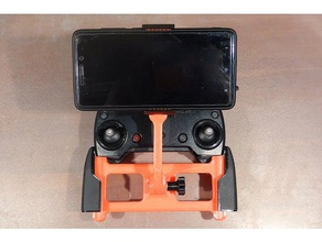mavic air pro phone holder 3d print model - Mito3D