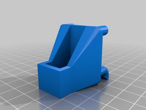my customized pegstr - pegboard wizard sheers holder tool holders & boxes 3d print model - Mito3D