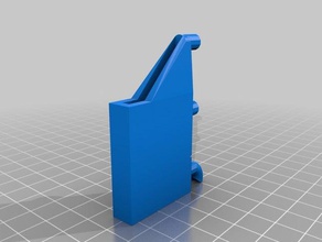 my customized pegstr - pegboard wizard t-square holder tool holders & boxes 3d print model - Mito3D