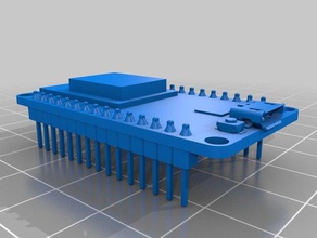 nodemcu v2 parts 3d print model - Mito3D