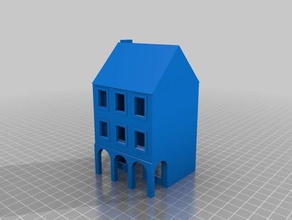 maison 5 las estructuras de edificios la arquitectura n escala 3d print model - Mito3D
