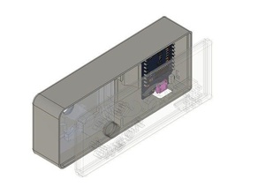 sharp gp2y014au0f el polvo del sensor hobby 3d print model - Mito3D