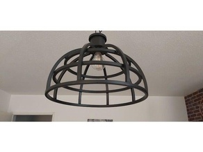 industrial ceiling lamp decor indus design industriel lampe lampes lamps plafonnier 3d print model - Mito3D