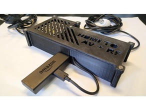 hdmi av rf conversor de caso, consulte a descrição eletrônica adaptador tv crt hdmi, nordmende unidade 3d print model - Mito3D