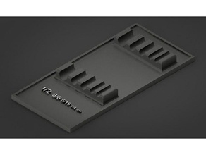 porto de frete da broca alvenaria situado a 5 pc titular A impressão 3d 3d print model - Mito3D