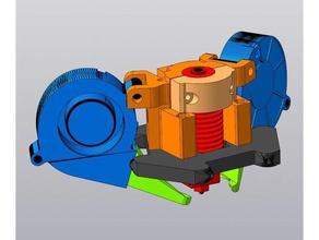 etkileyici cheburashka anycubic kossel v6 3d yazıcı ekstruder 3d print model - Mito3D