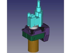 creality cr10 ender 3 montaje zesty ágil piezo orion e3d v6 hot-end Impresora 3d de las piezas cr-10 precisión la pieza orión 3d print model - Mito3D