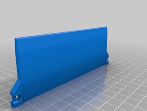 not quite long enough blind weight should 127mm 5 inches it's 1246 3d printing blinds home decor vertical 3d print model - Mito3D