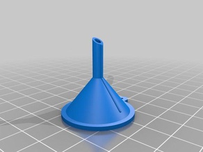small funnel kitchen & dining customized 3d print model - Mito3D