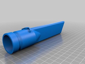 my customized dyson nozzle len 135 replacement parts 3d print model - Mito3D