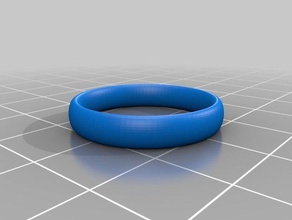 my customized ring band creation script - mm sizes customizer rings 3d print model - Mito3D