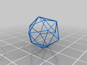 benim konveks çokyüzlülere özelleştirilmiş matematik sanatı 3d print model - Mito3D