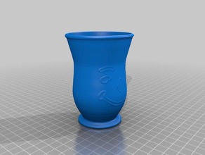kool-aid Glas Container 3d print model - Mito3D