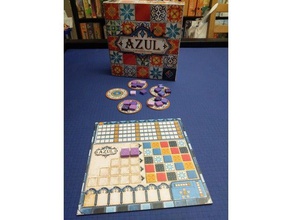 azul tiles 20 games boardgame boardgames board game tile 3d print model - Mito3D
