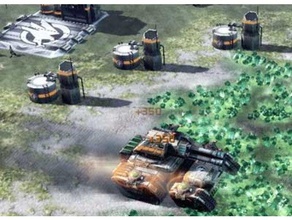 command conquer 3 tiberium silo video-Spiele Befehl erobern tabletop tabletop-gaming 3d print model - Mito3D