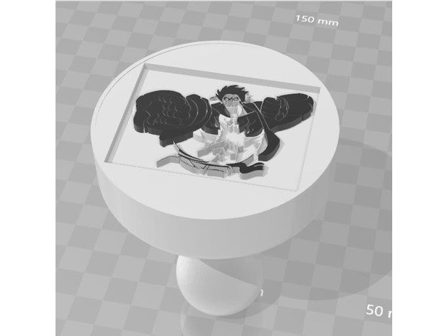 luffy cookie stamp cuisine et salle à manger 3D print model - Mito3D