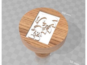 sonic cookie timbro forniture di famiglia 3d print model - Mito3D