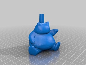 snorlax embout boquilla cachimba narguilé l'embout buccal shisha 3d print model - Mito3D