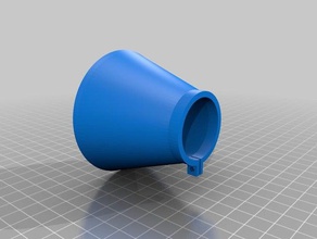 light focus cone brov2 robotics bluerobotics bluerov2 3d print model - Mito3D