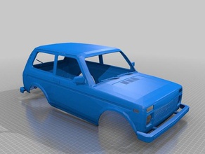 lada niva r c véhicules 3d print model - Mito3D