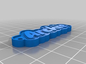 archie keychains customized 3d print model - Mito3D