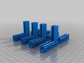 ender 3 Glas-Bett-clips 3d Drucker Zubehör 3d print model - Mito3D