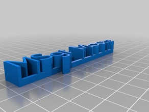 il mio 3d personalizzati targhetta moore sculture su misura 3d print model - Mito3D