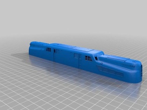 gg1 - pennsylvania Lokomotive ho 1 87 scale Spielzeug & game Zubehör ho-Maßstab Lok Zug 3d print model - Mito3D