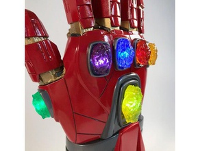 avengers endgame - stark nano gauntlet props infinity war cosplay prop ironman iron man marvel universe power 3d print model - Mito3D