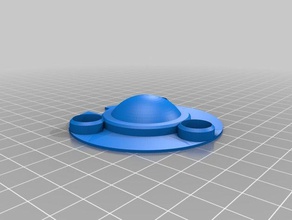 mpmd heat bed hole cover 3d print model - Mito3D