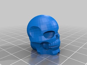 skull toy & game accessories 3d print model - Mito3D