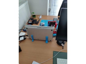 macbook pro çift 16mm + mm kalınlığında kalın ofis notebook dizüstü bilgisayar sahibi standı destek 3d print model - Mito3D
