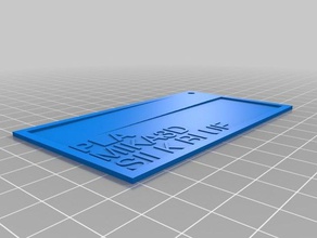 swatches silk blue 3d printer accessories customized 3d print model - Mito3D