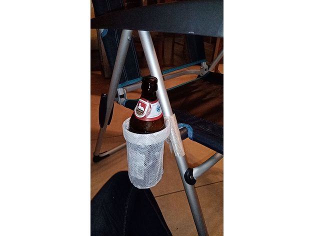 Getränkehalter camping Stuhl quechua decathlon sport & im freien Bier beerholder camping-Stuhl cup holder Getränke-Halter 3D print model - Mito3D