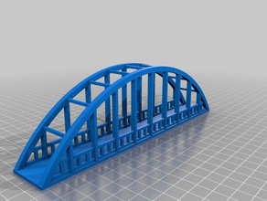 pont b tonelada las estructuras de edificios la arquitectura puente n escala 3d print model - Mito3D