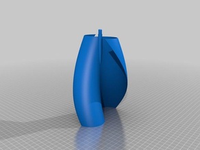 helix Windmühle engineering 3d print model - Mito3D