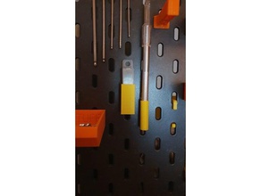 skadis cutter spare knife box tool holders & boxes ikea japanknife japanmesser holder part 3d print model - Mito3D