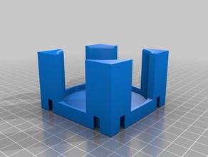 aerosol can holder tool holders & boxes 3d print model - Mito3D