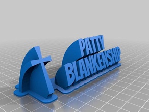 patty blankenship de la oficina personalizado 3d print model - Mito3D